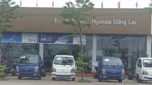 Nghệ An: Đại lý Hyundai Dũng Lạc